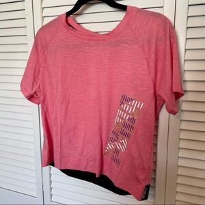 Puma Cropped Workout Top - Large